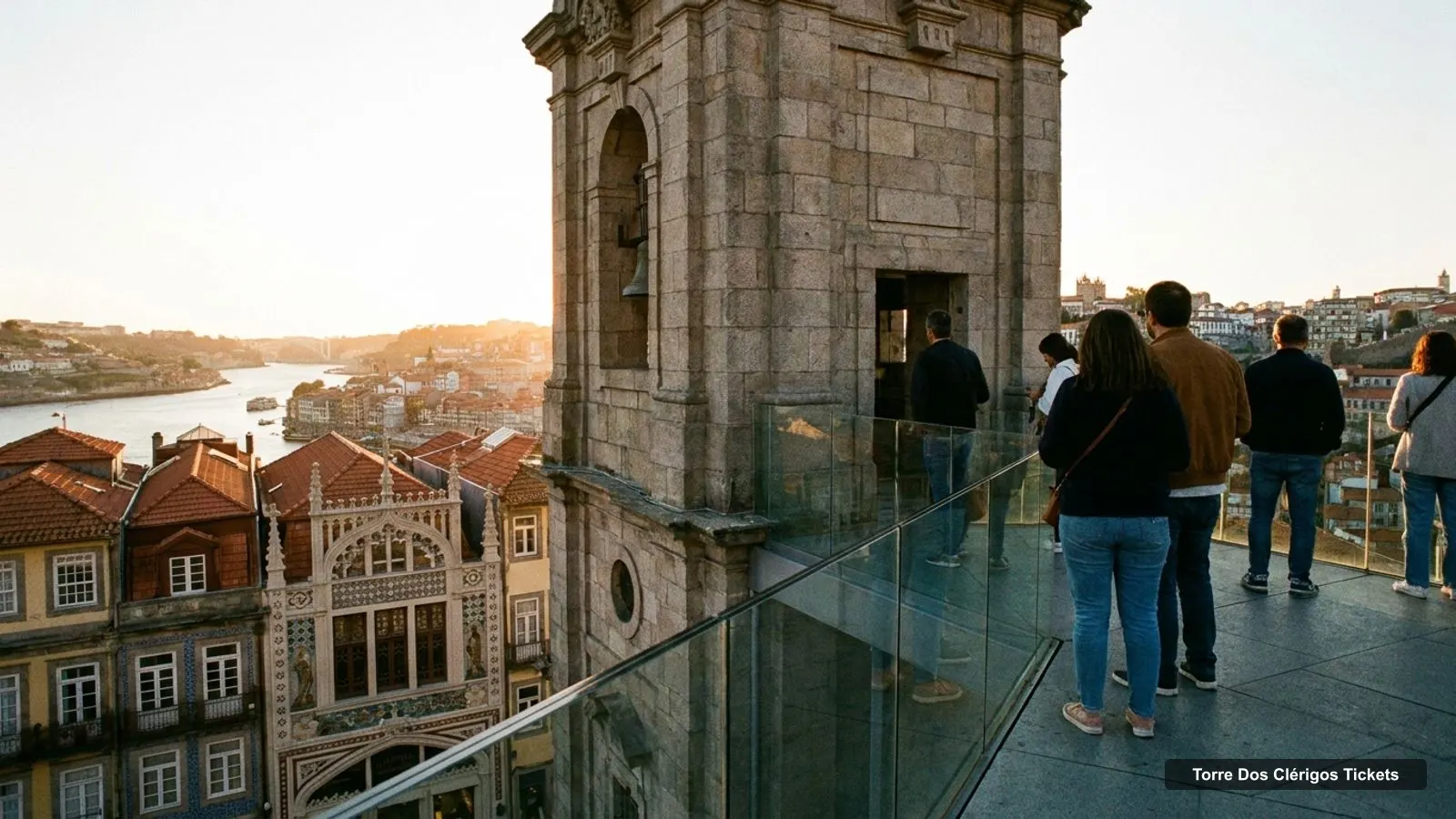 Torre Dos Clérigos Tickets – view from the observation deck over Livraria Lello