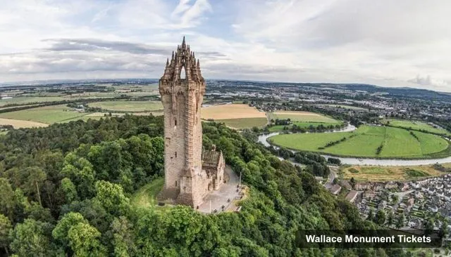Wallace Monument Observation Deck Tickets – The Brave Heart Stirling E-Bike Tour -Wallace Monument Entry
